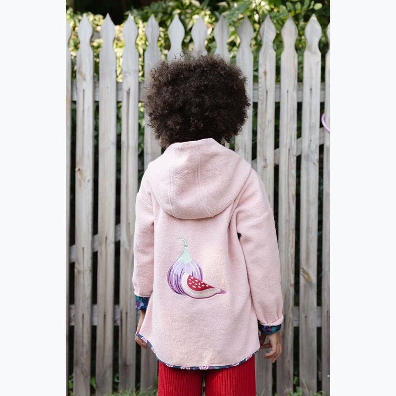 Dětská fleecová mikina KID STORY Teddy dusty pink 9