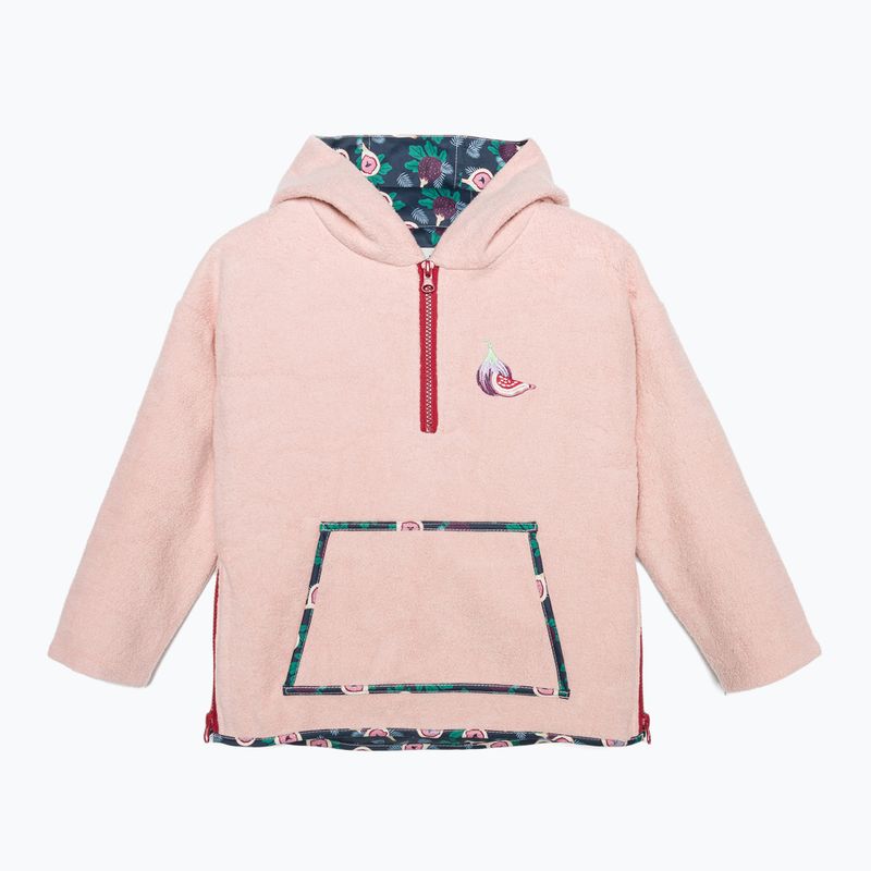 Dětská fleecová mikina KID STORY Teddy dusty pink