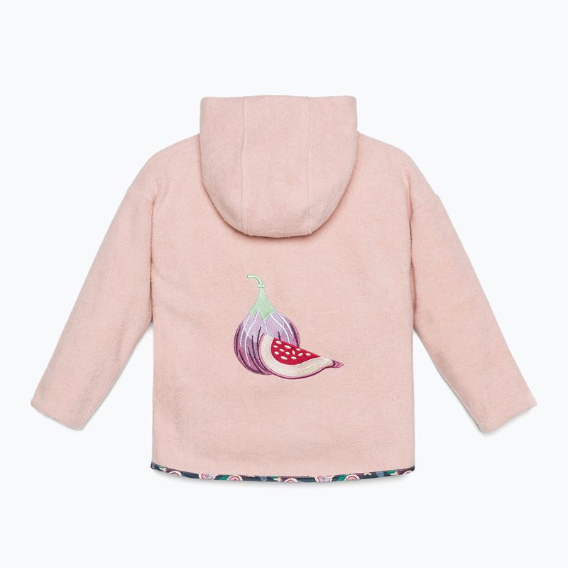 Dětská fleecová mikina KID STORY Teddy dusty pink 2