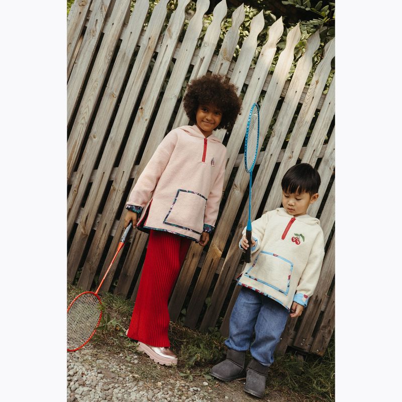 Dětská fleecová mikina KID STORY Teddy vanilla cream 10