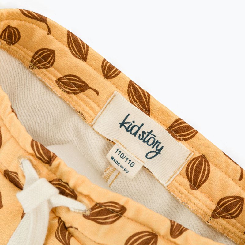 Dětské kalhoty KID STORY Dresowe chocolate 3