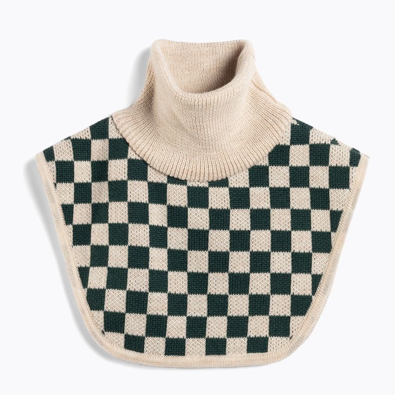 Dětský nákrčník KID STORY  Merino green chessboard