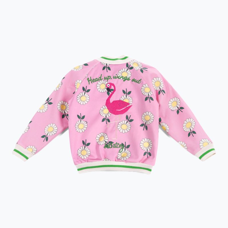 Dětská bunda KID STORY Bio Finishing Bomber daisy 3