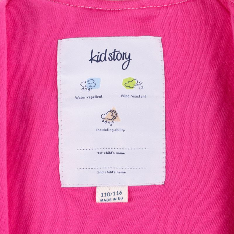 Dětská bunda KID STORY Bio Finishing Bomber daisy 5