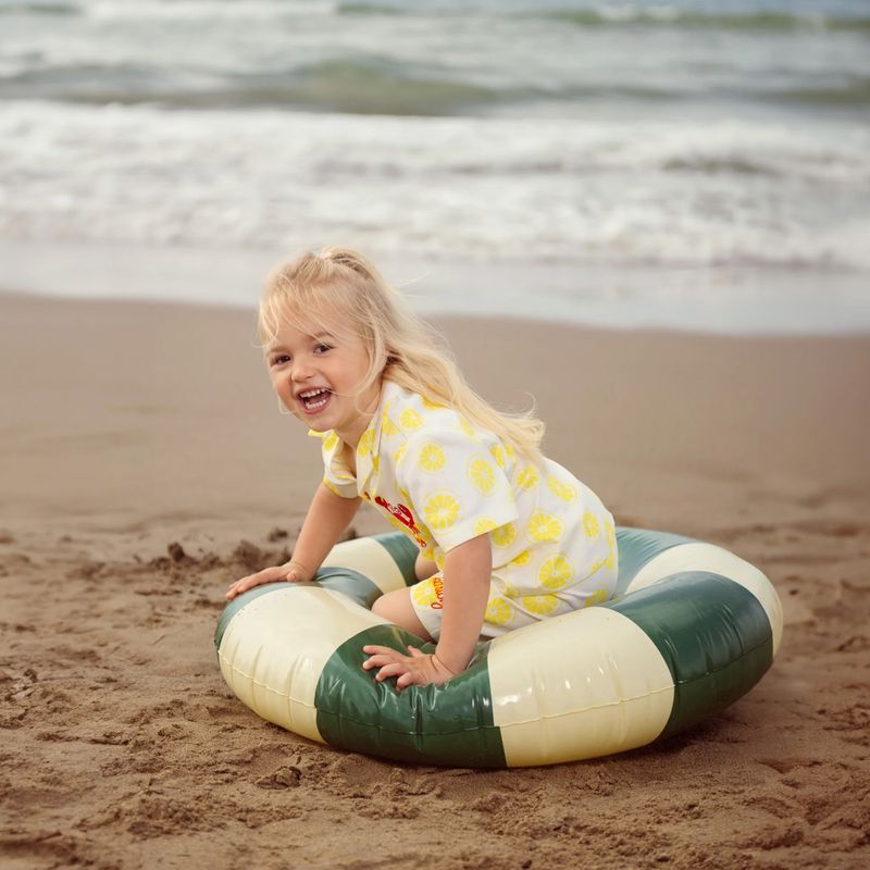 Dětský komplet KID STORY Košile a Kraťasy lime paradise 2