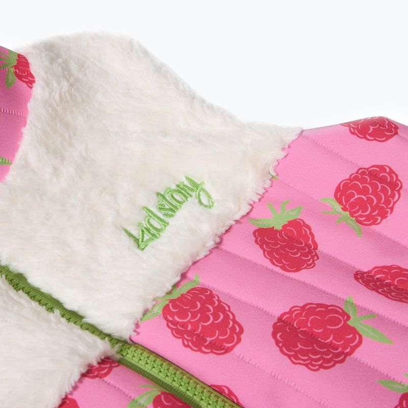 Dětská vesta KID STORY Teddy raspberry blush 3