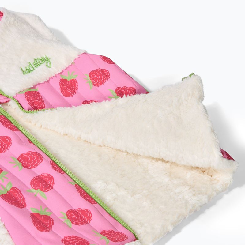 Dětská vesta KID STORY Teddy raspberry blush 4