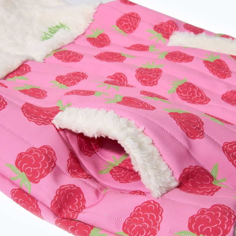 Dětská vesta KID STORY Teddy raspberry blush 5