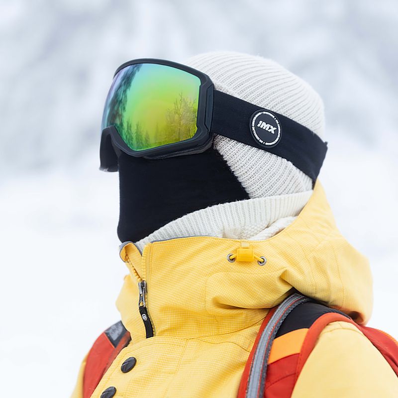 Lyžařské brýle IMX Peak black matt/black/green iridium/brown 5