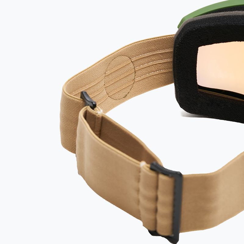 Lyžařské brýle IMX Peak green matt/sand/gold iridium/brown 5