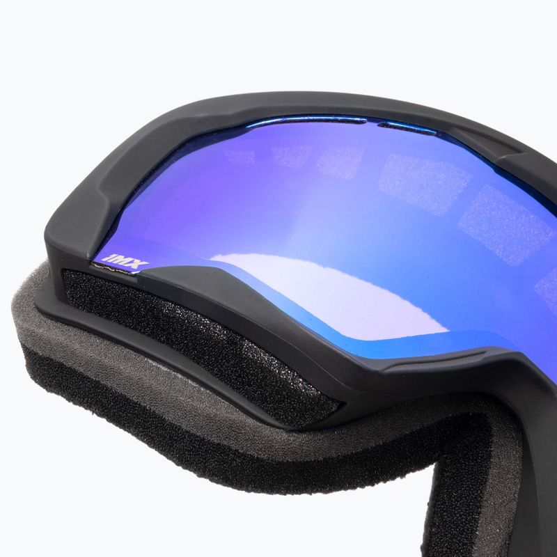 Lyžařské brýle IMX Snow black matt/black/green iridium/brown 11