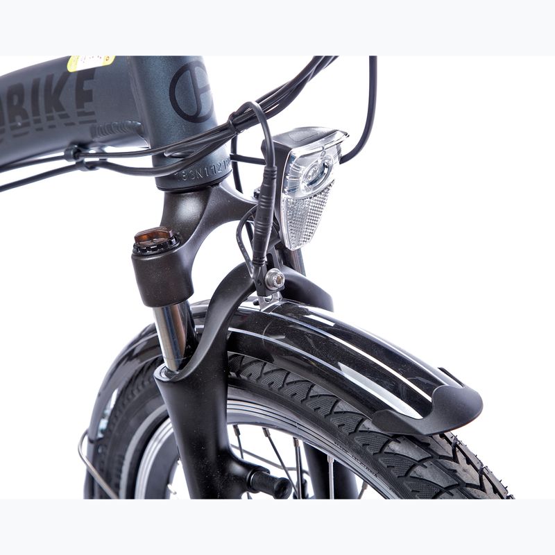 JOBOBIKE Sam 36V 13Ah 468Wh elektrické kolo šedé 9