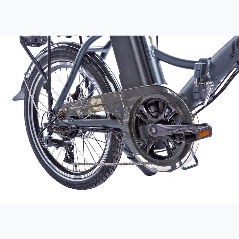 JOBOBIKE Sam 36V 13Ah 468Wh elektrické kolo šedé 12