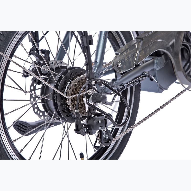 JOBOBIKE Sam 36V 13Ah 468Wh elektrické kolo šedé 15