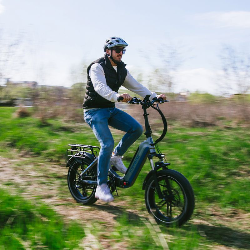 JOBOBIKE Romer 48V 14Ah šedé elektrické kolo 9