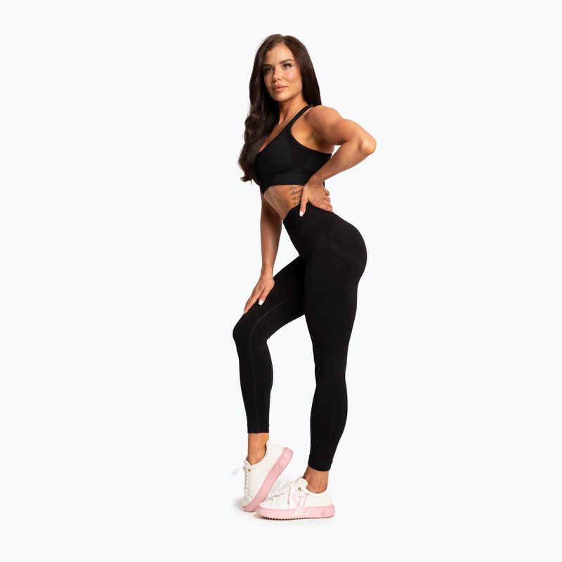 Dámské legíny Gym Glamour Basic Scrunch black 5