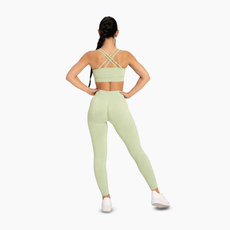 Dámské legíny Gym Glamour Push Up 2.0 pistachio 3