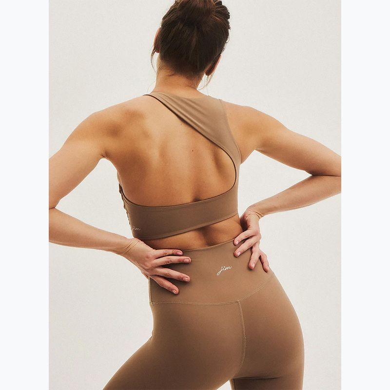 Sportovní podprsenka JOYINME Goddess caramel coffee 3