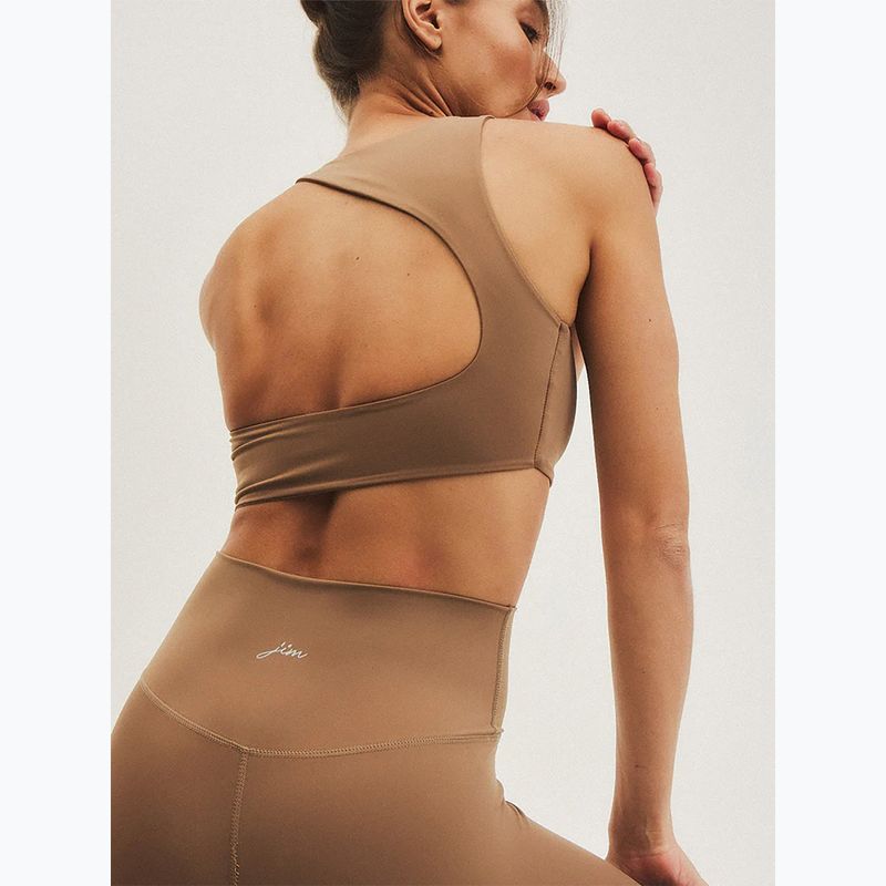 Sportovní podprsenka JOYINME Goddess caramel coffee 6