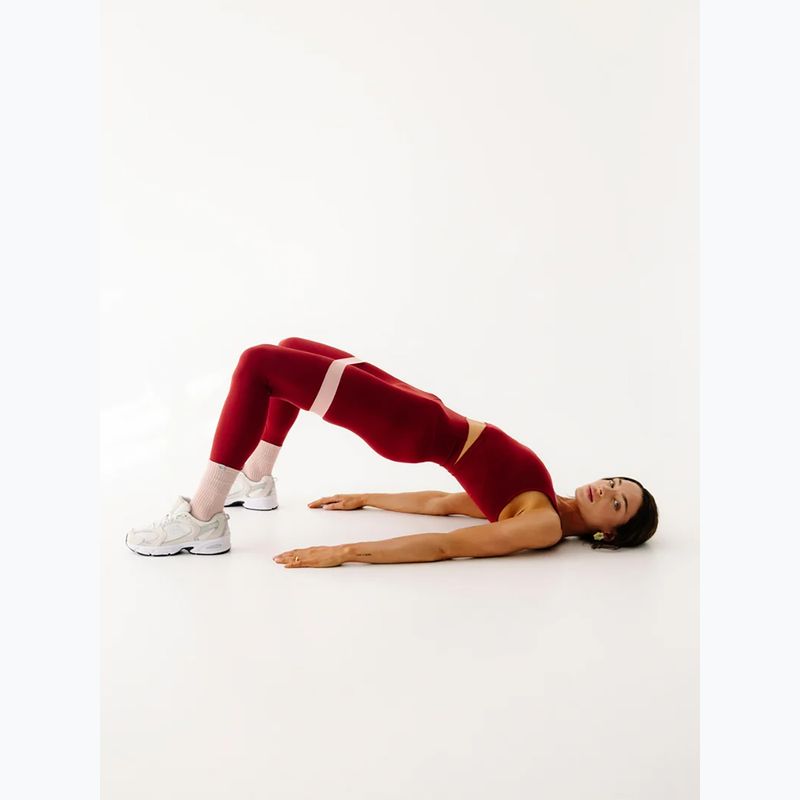 Dámské legíny na jógu JoyInMe Oneness Ease 7/8 red wine 6
