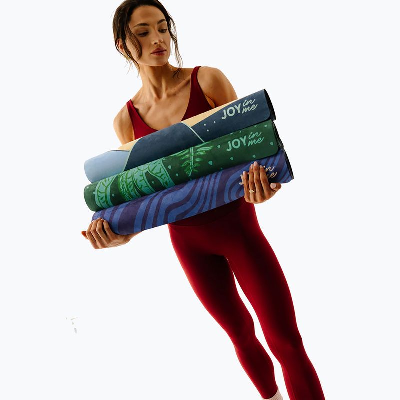 Jógová podložka JOYINME Flow Nano 1mm jungle green 9