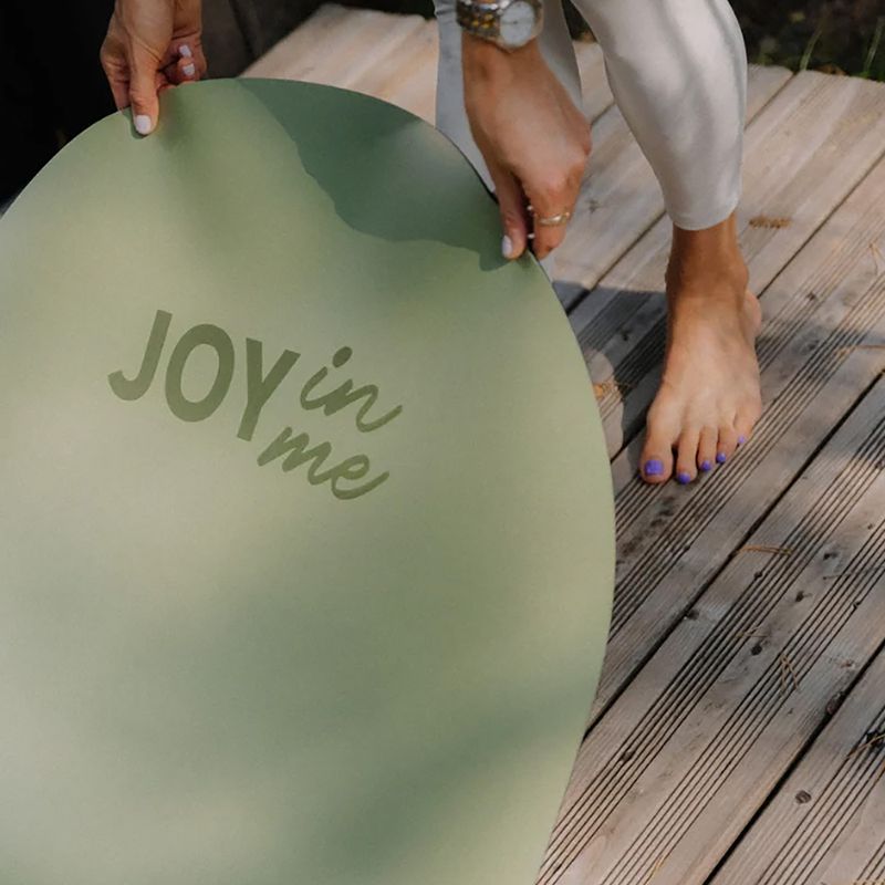 Podložka na pilates JOYINME Rounded Pro light green 5