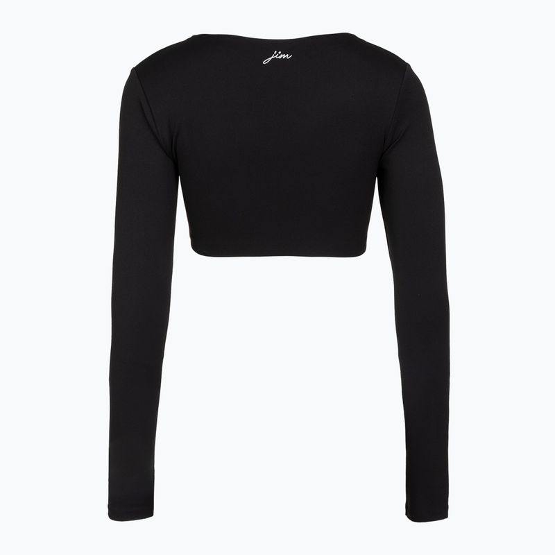 Dámský top na jógu JoyInMe Core Crop Top black 2