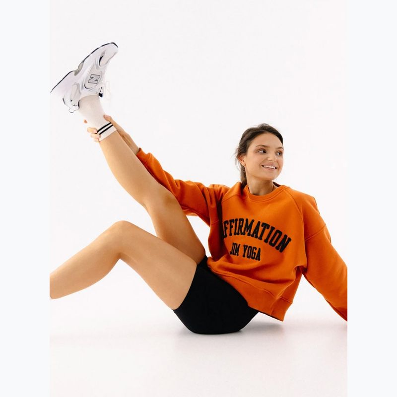 Dámská fleecová mikina JoyInMe Classic Pullover pumpkin spice 5