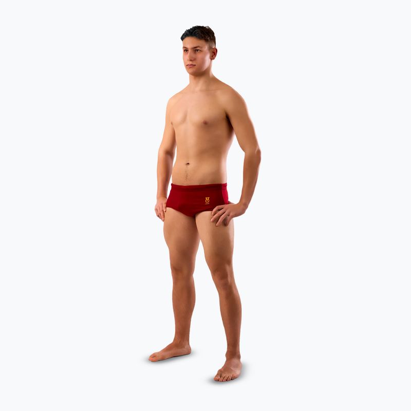 Pánské plavecké boxerky  SWEEP Classic Rubin burgund 2