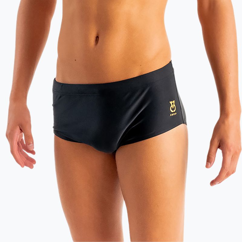 Pánské plavecké boxerky  SWEEP Classic Opium black