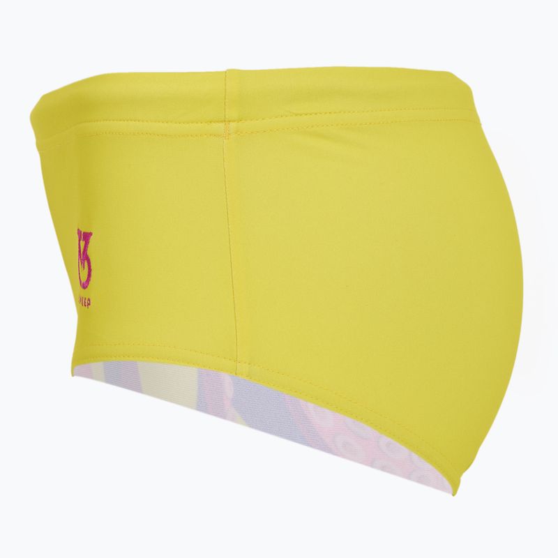 Pánské plavecké boxerky  SWEEP Aqua Kraken pink/yellow 3