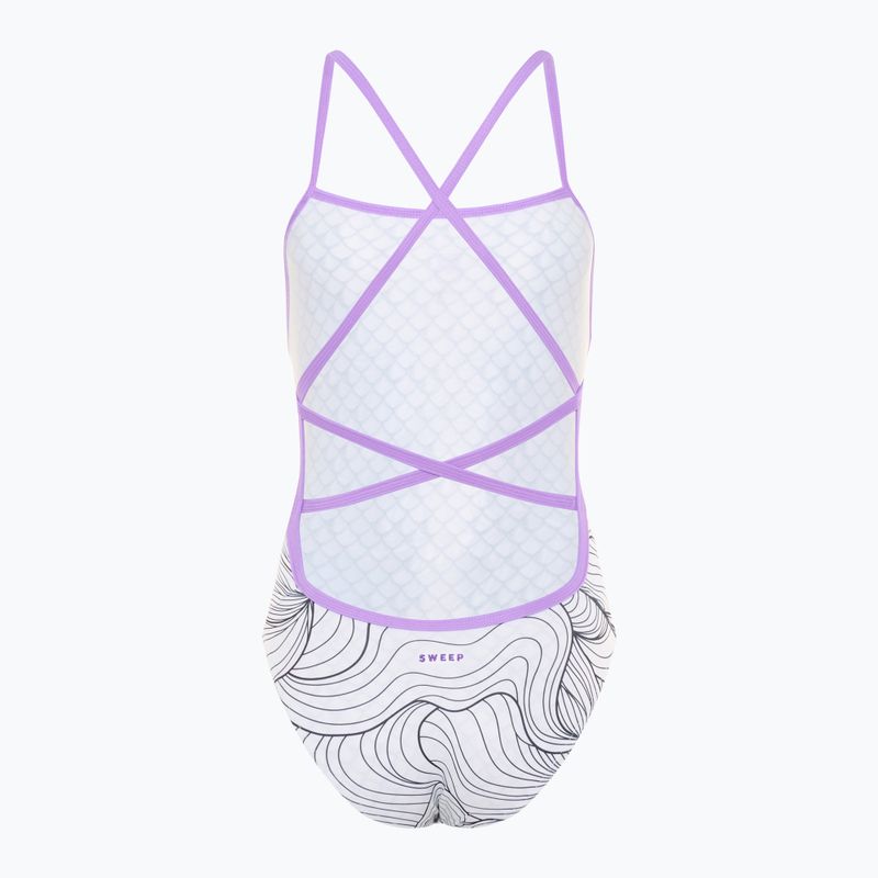 Dámské jednodílné plavky SWEEP Aqua Medusa white 2