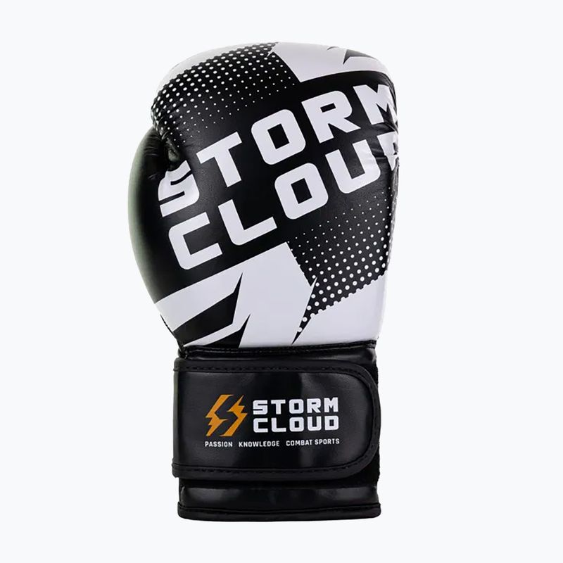 Boxerské rukavice StormCloud Bolt 3.0 black/white 4