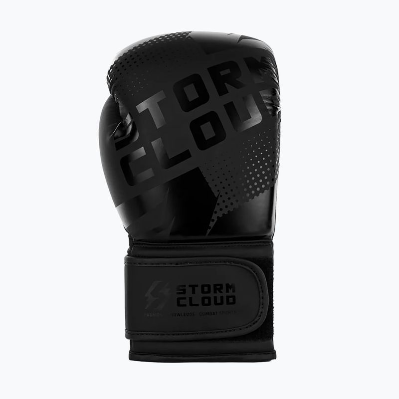 Boxerské rukavice StormCloud Bolt 3.0 black/black 4