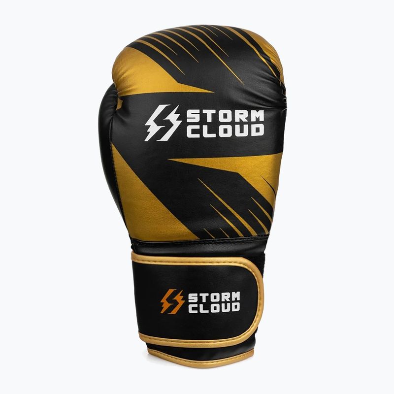 Boxerské rukavice StormCloud Lynx 2.0 black/gold 4