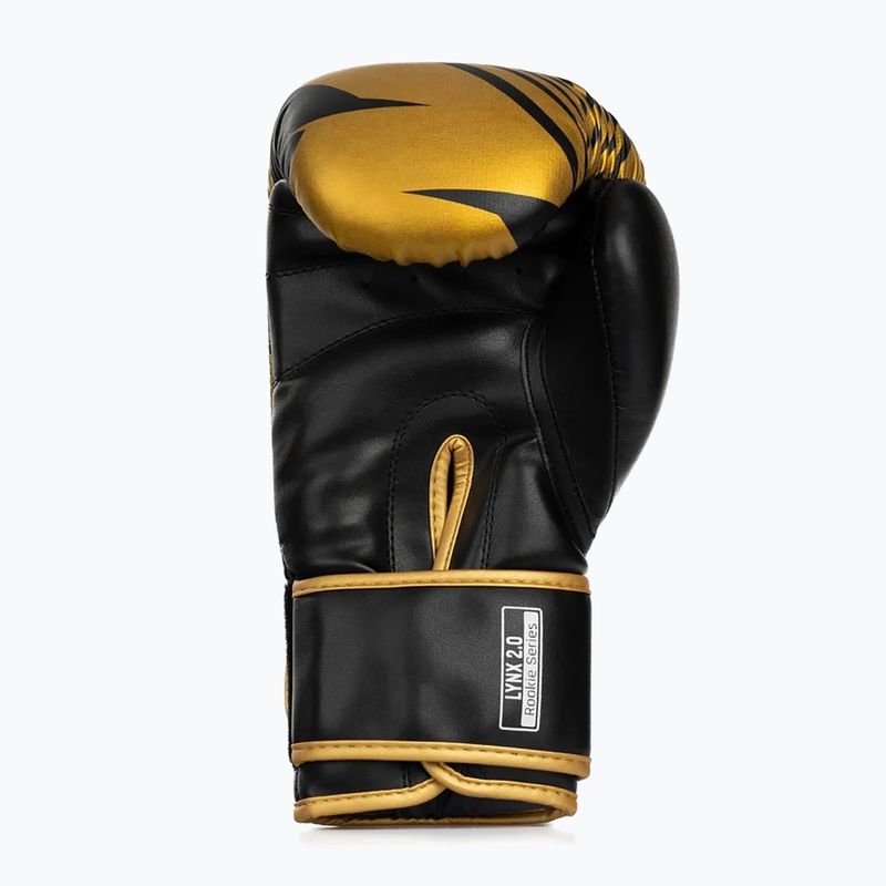 Boxerské rukavice StormCloud Lynx 2.0 black/gold 5