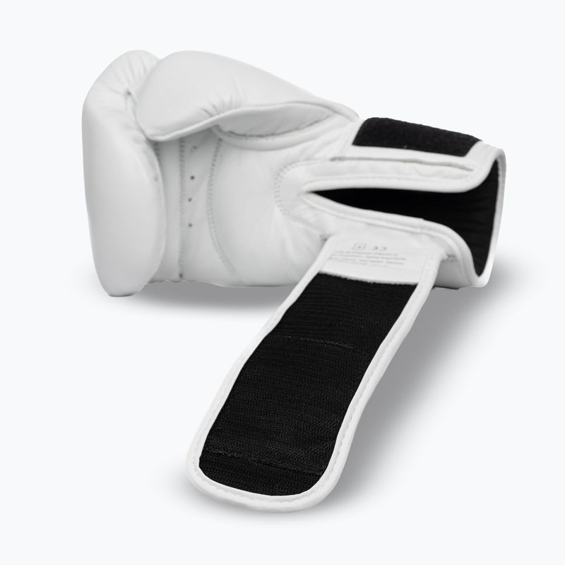 Boxerské rukavice StormCloud Muay Thai Blizzard 2.0 white/silver 4