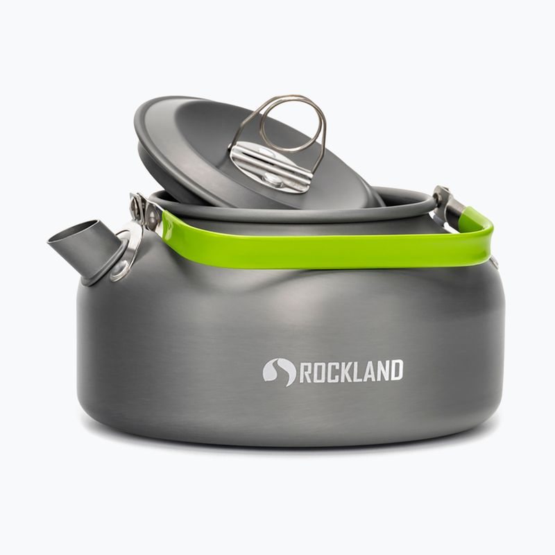 Cestovní konvice Rockland 0,8 l grey/green 2