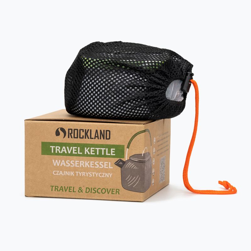 Cestovní konvice Rockland 0,8 l grey/green 12