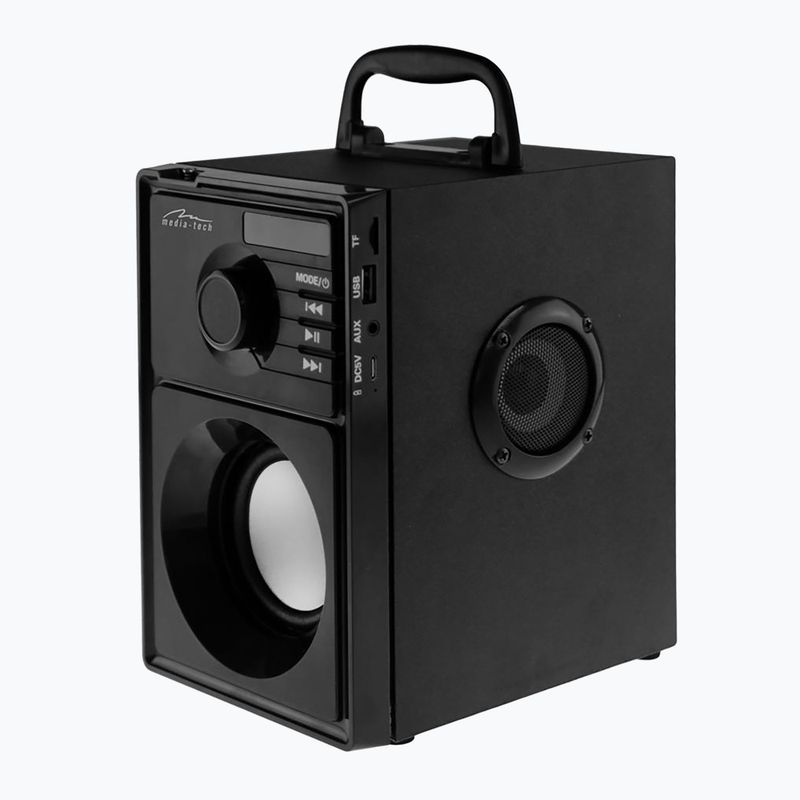 Mobilní reproduktor Media-Tech Boombox Silver černý/stříbrný 2