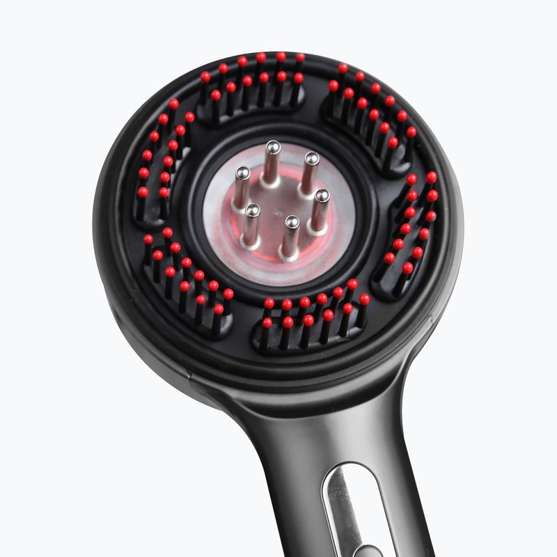 Masážní přístroj Media-Tech Hairbrush gray/black 5