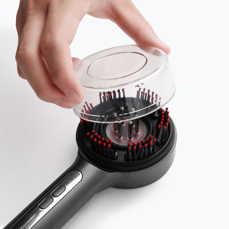 Masážní přístroj Media-Tech Hairbrush gray/black 7
