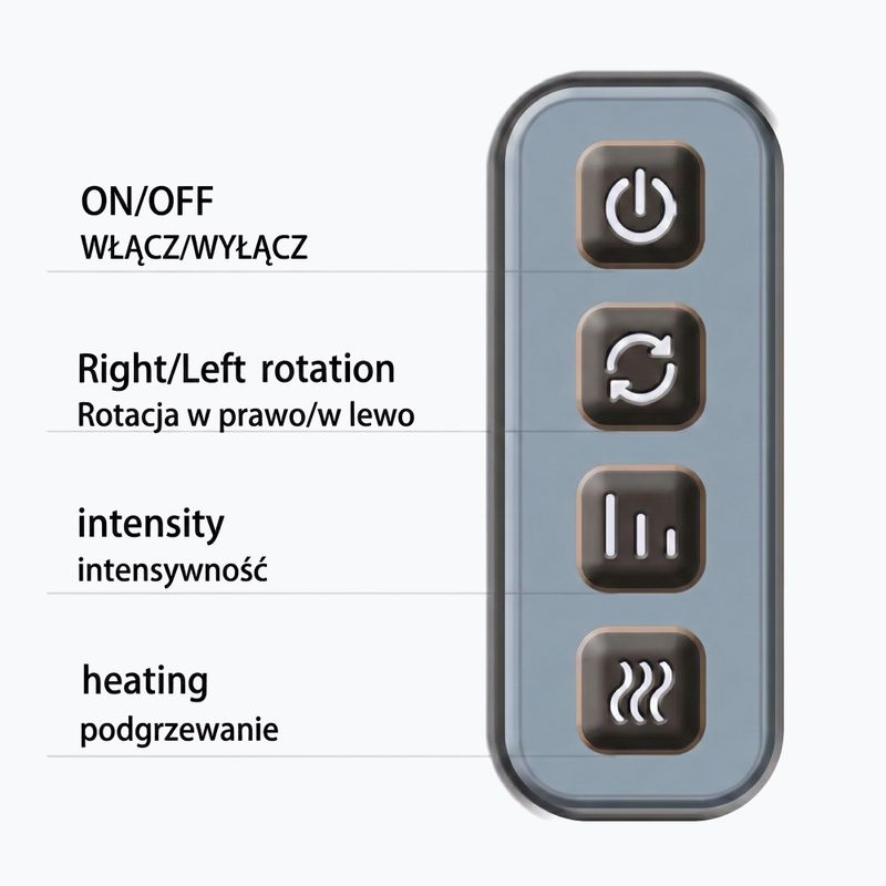 Masážní přístroj Media-Tech Warming Feet grey 10