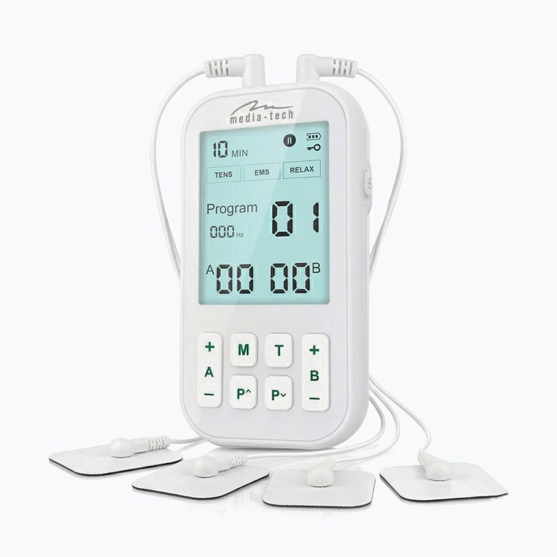 Masážní přístroj Media-Tech Tens/Ems Physiotherapy white