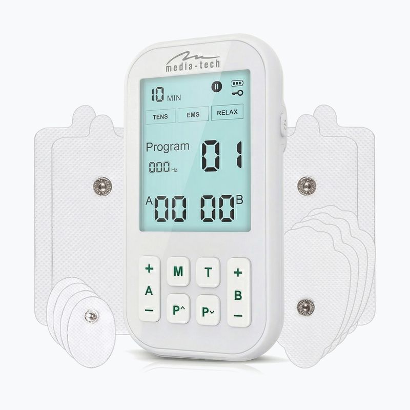 Masážní přístroj Media-Tech Tens/Ems Physiotherapy white 7