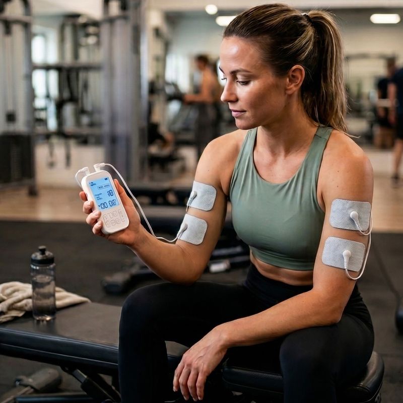 Masážní přístroj Media-Tech Tens/Ems Physiotherapy white 12
