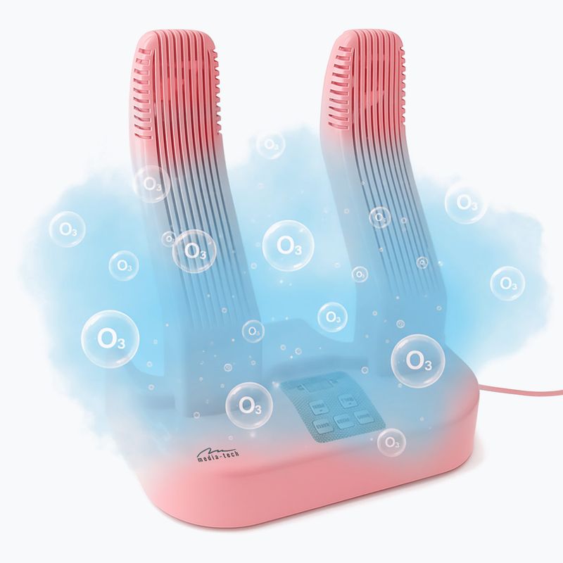 Sušička na boty Media-Tech Ozone Pro pink 6