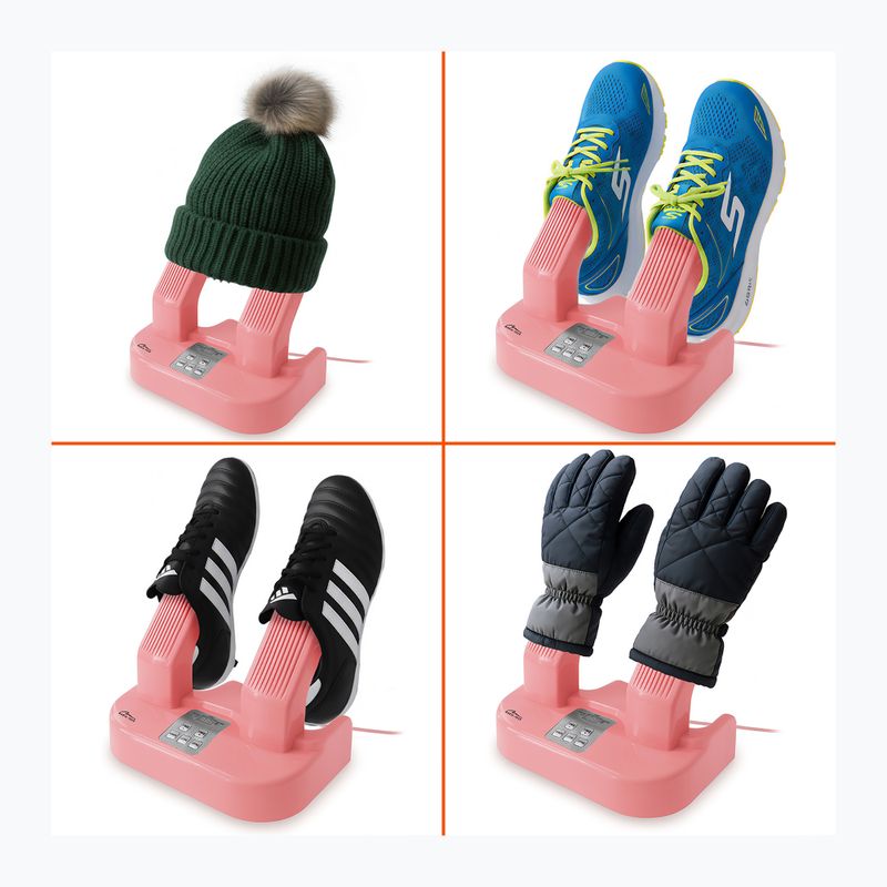 Sušička na boty Media-Tech Ozone Pro pink 7
