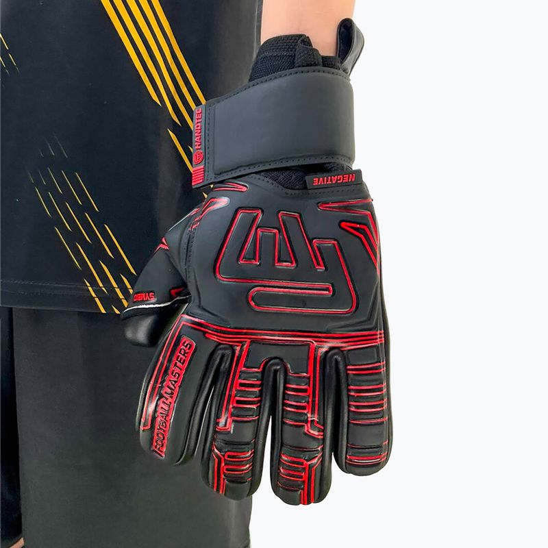 Dětské brankářské rukavice Football Masters Symbio NC red 3