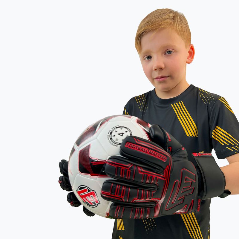 Dětské brankářské rukavice Football Masters Symbio NC red 5
